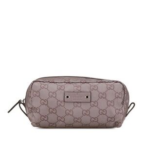 Gucci Brown Monogram Pouch